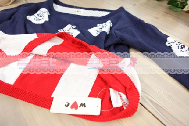 WC Brand Bear Sweater