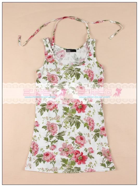 Flower Union Two Piece Top