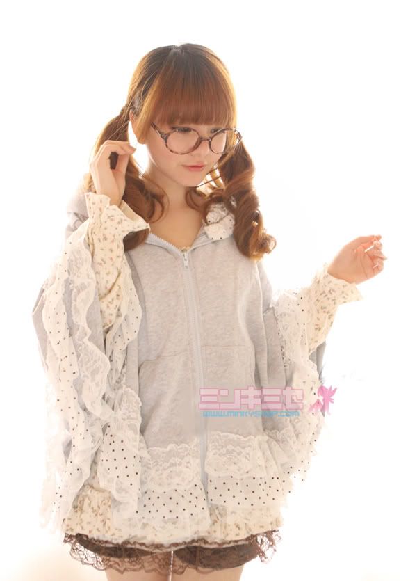 Shibuya Lace Sweater Cape