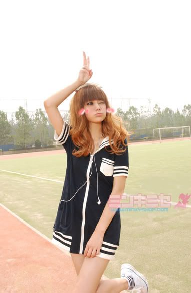 Japanese Sailorgirl Casual Sweatshirt