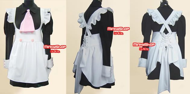 Lolita Maid Dress Cosplay