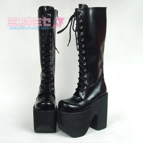 Gothic Lolita High Platform Boots