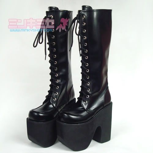 Gothic Lolita High Platform Boots