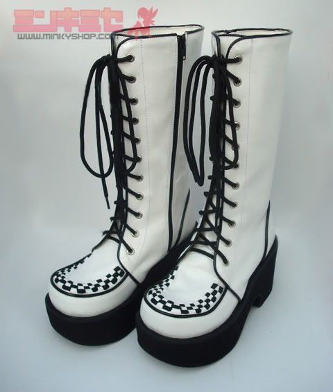 Japanese Rockabilly Creeper Punk Boots