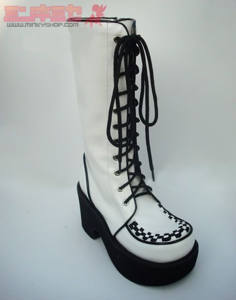 Japanese Rockabilly Creeper Punk Boots