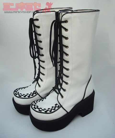 Japanese Rockabilly Creeper Punk Boots