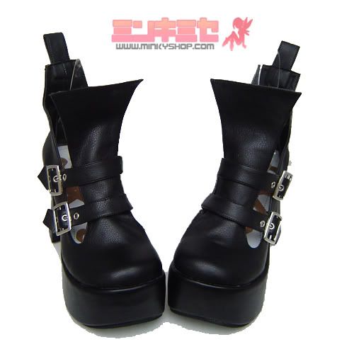 Kera Punk Platform Heels