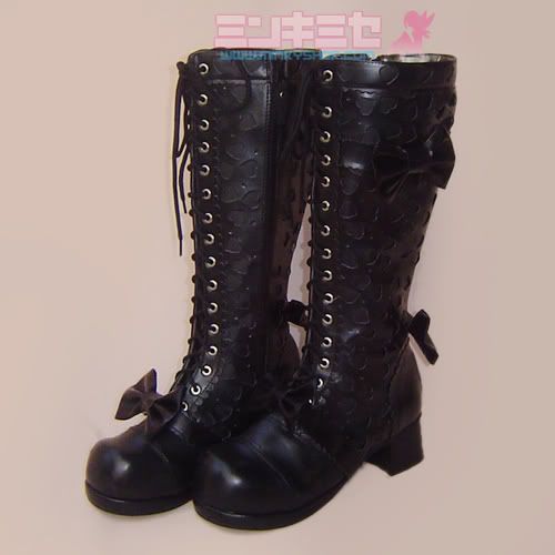 Beautiful Lolita Heart Boots