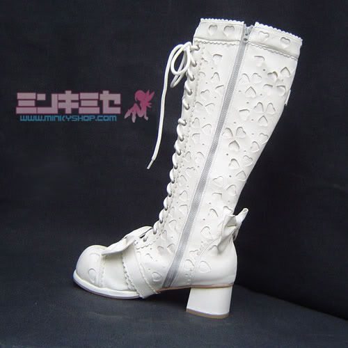 Beautiful Lolita Heart Boots