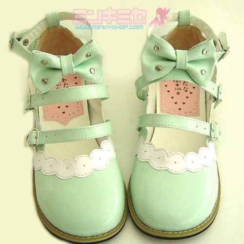 Sweet Lolita Enamel Shoes