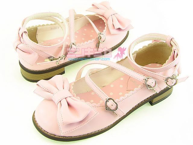 Secret Shop Traditional Tea Party Shoes Baby Pink