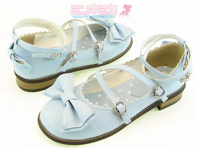 Secret Shop Traditional Tea Party Shoes Baby Blue