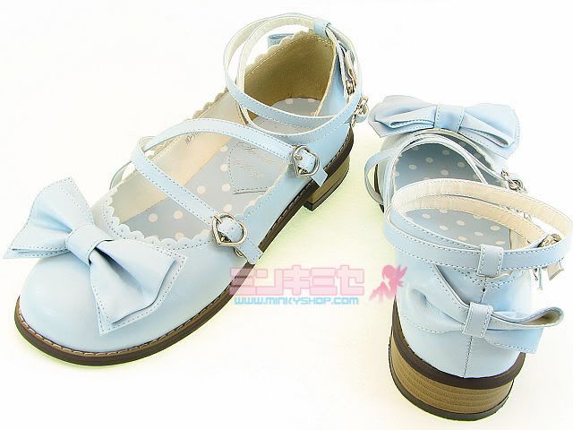 Secret Shop Traditional Tea Party Shoes Baby Blue