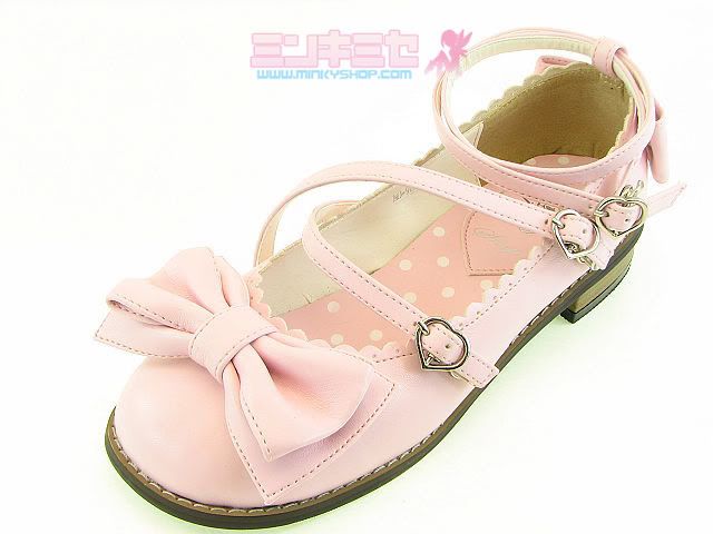 Secret Shop Traditional Tea Party Shoes Baby Pink