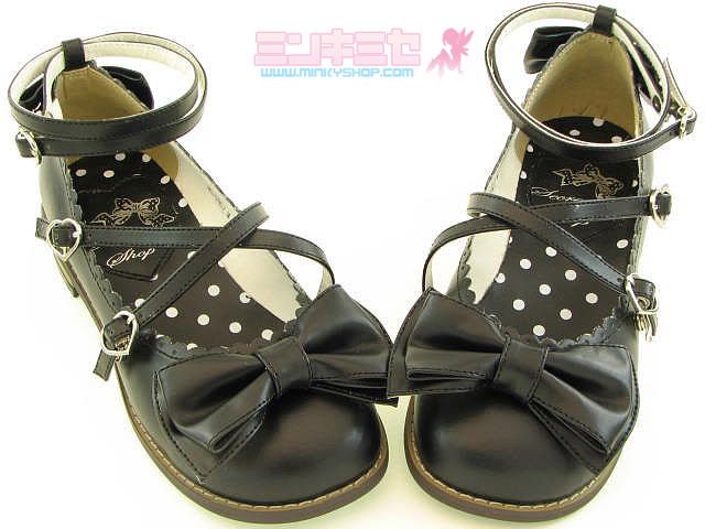 Secret Shop Traditional Tea Party Shoes Gothic Lolita Black