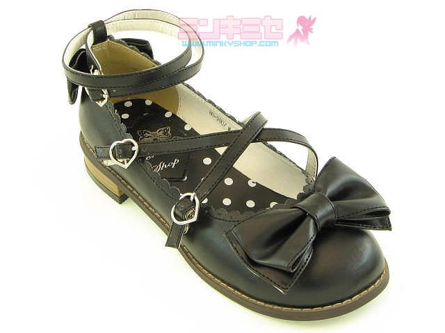 Secret Shop Traditional Tea Party Shoes Gothic Lolita Black