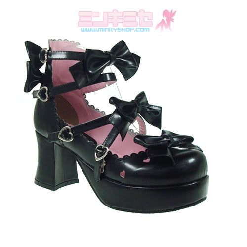 Classic Ribbon Lolita Shoes