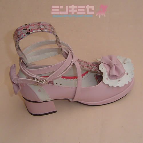 Splash Heart Lolita Shoes