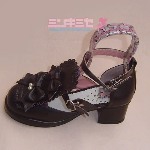 Lolita Twin Pearl Shoes