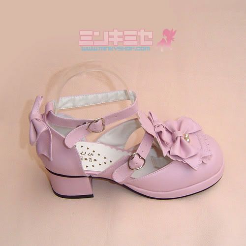 Lolita Twin Pearl Shoes