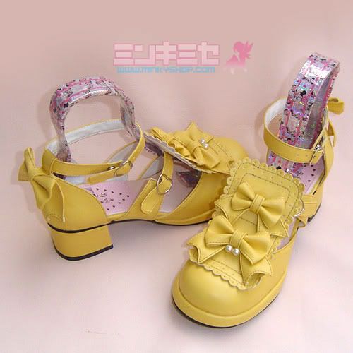 Lolita Twin Pearl Shoes