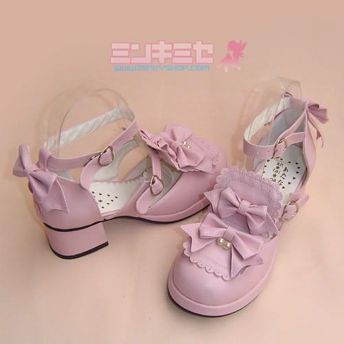 Lolita Twin Pearl Shoes