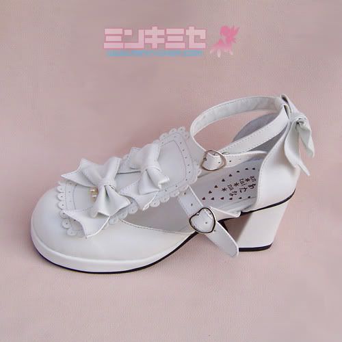 Lolita Twin Pearl Shoes