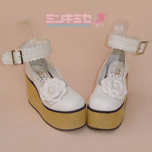 EGL Flower Platform Shoes