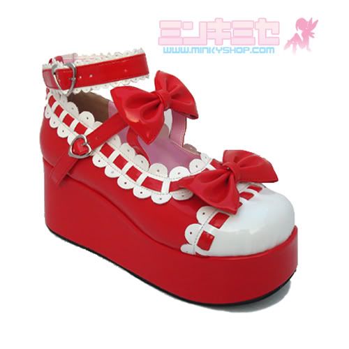 Sweet Lolita Dolly Scalloped Shoes