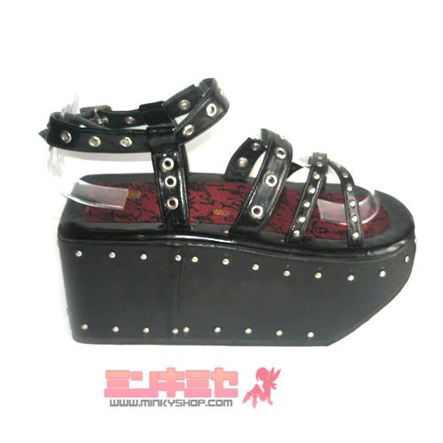 Japanese Punk Platform Sandals