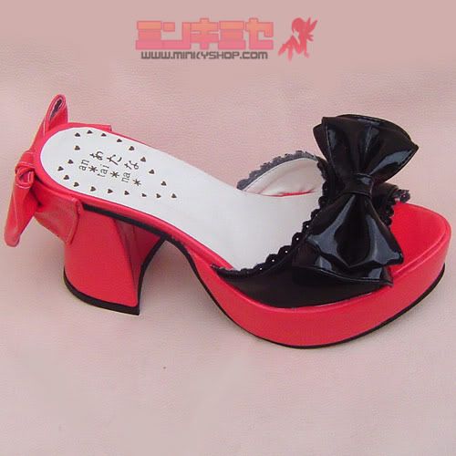 Lolita Sandal Bow Heels