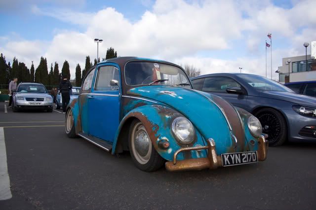  this sick slammed beetle I wish my car was as cool as aircooled vw's