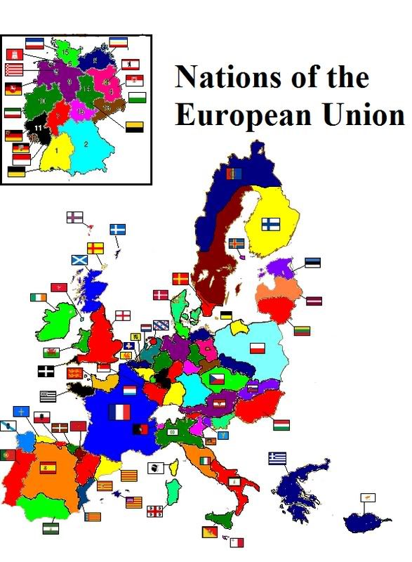 Map Of Europe Nations