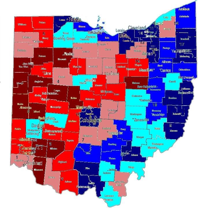 How Presidential Vote Understimates Dem Voting Strength