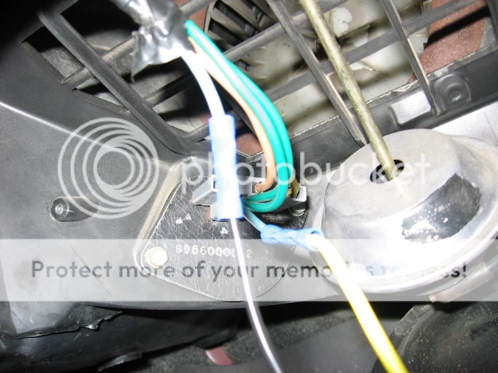 Blower motor resister / switch / melted wires fix - Great ... jeep wrangler tj wiring diagram color coded 