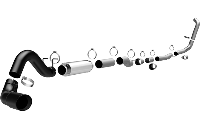 Magnaflow Turbo-back Exhaust System for 2004-2007 Ford F-250 F-350 6.0L