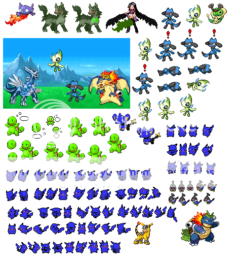 Pokemon Game Sprites