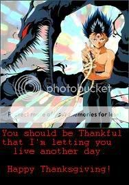 Thanksgiving Hiei style. scary. Pictures, Images and Photos
