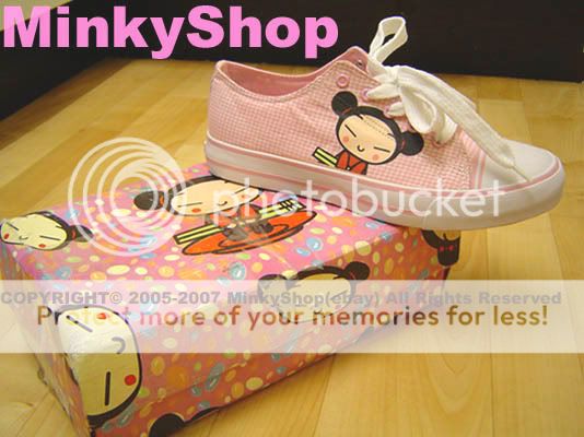 KOREAN ANIME PUCCA TRAINERS/SNEAKERS EMO PUNK SHOES  