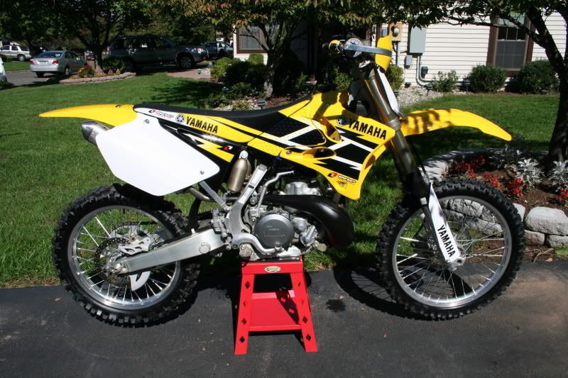 My Yellow YZ250 - Dirt Bike Pictures & Video - ThumperTalk