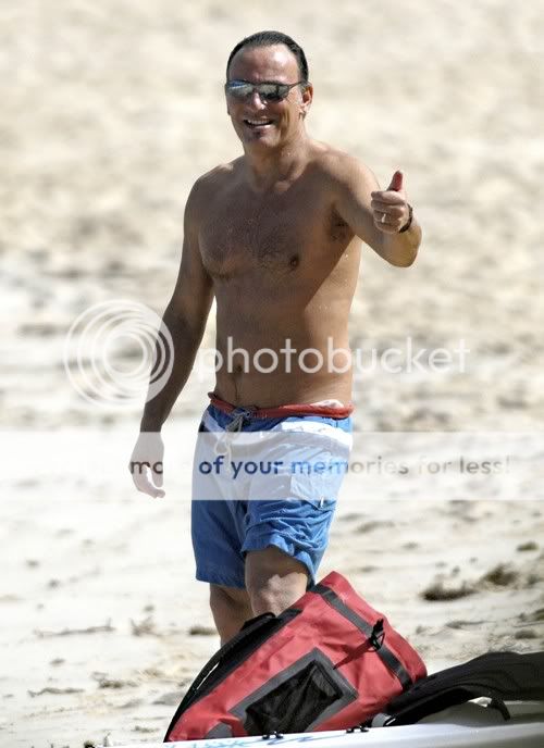 Seriously? OMG! WTF?Bruce Springsteen looks better in a bathing suit ...